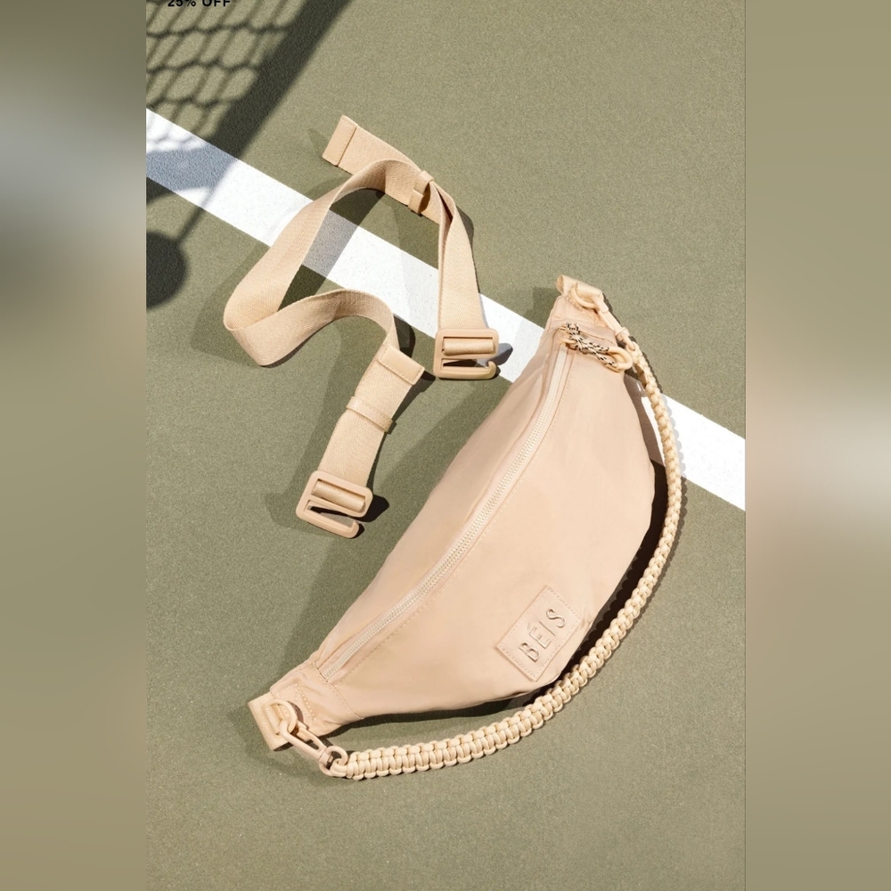 Beis Beige Sport Pack Crossbody Bag